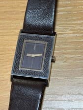 Extremely rare! Yves Saint Laurent QZ watch, men's size
