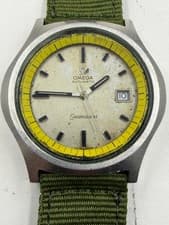Omega Seamaster Big Yellow watch 166.092 Cal:1002 Automatic 40mm Vintage Rare