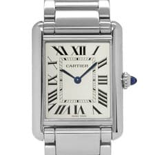 CARTIER Cartier Tank Must Lm WSTA0052 Men's Used Watch #31231