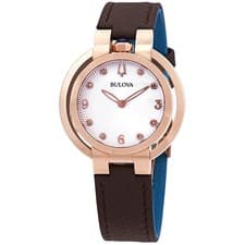 Bulova 97P131 Rubaiyat Collection Legendary Heritage Diamond Women's Watch $575