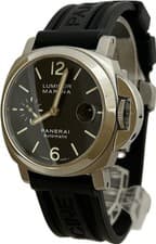 Panerai Luminor Marina OP6690 PAM00048 Black Auto Mens Watch Excellent A6328