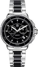 Tag Heuer Formula 1 Black Dial Diamond Women's Watch - CAH1212.BA0862
