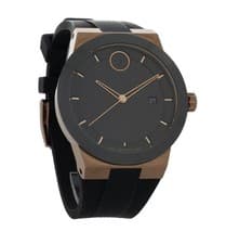 Movado Bold Fusion Men's Bronze ION PVD Stainless Quartz Watch 3600851