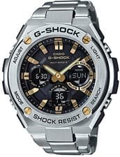 Casio Watch G-Shock G-STEEL Radio Solar GST-W110D-1A9JF Silver 20BAR Gift Japan