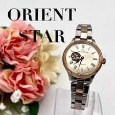 Orient Star Classic Automatic Semi-Skeleton Watch Wrist Size 15cm