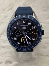 TAG Heuer Connected SBR8A11.BT6260 Smartwatch E4 Blue Rubber Strap Boxed