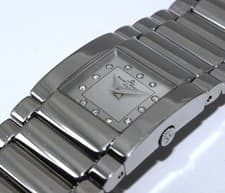 Baume & Mercier Catwalk MV045219 12 Diamond Silver Dial Quartz Ladies Watch