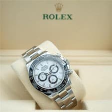 Rolex Cosmograph Daytona 116500LN White “Panda” Dial Black