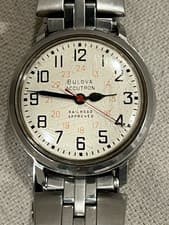 Bulova Accutron Railroad Approved Watch!