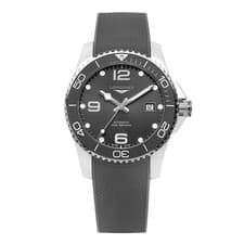 Longines Hydroconquest Ceramic Men's Rubber Watch L3.781.4.76.9 145683376