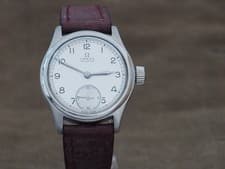 Omega 1939 Fab Suisse Calatrava Style 26.5 T3 Steel Rare Case Ref 1108 Serviced