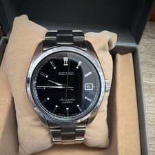 Seiko Sarb033 Automatic 23 Jewels Men's Stainless Steel Black Dial Watch w/ Box