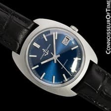 1970's ULYSSE NARDIN Vintage Mens Automatic Retro SS Steel Watch - Mint