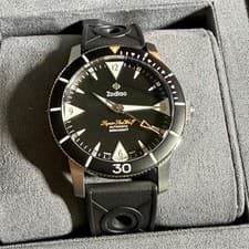 Zodiac Super Sea Wolf Automatic ZO9214 200m Diver Black Dial Full Set Excellent