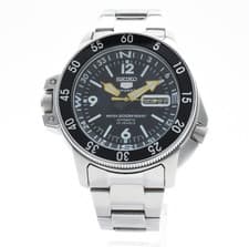 [EXCELLENT+5] SEIKO 5 Sports 7S36-01E0 Divers Day/Date Automatic Men's Watch JPN