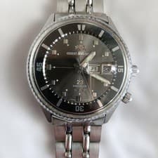 Orient King Diver Automatic Day Date 42mm Stainless Steel Watch Inner Bezel