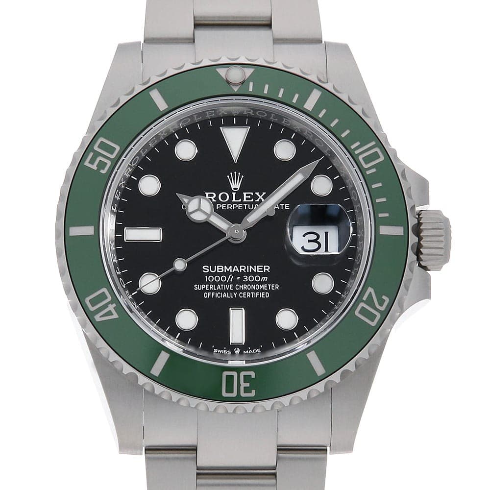 ROLEX SUBMARINER Date 126610LV black Random Number second hand mens