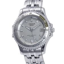 Seiko Credor Pacific GCAX993 SEIKO wristwatch, silver dial