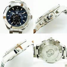 Tag Heuer Aquaracer Chronograph Date CAY1110 0 Quartz Black Dial Men s Watch wit