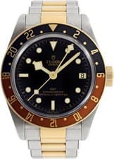 Tudor black bay "GMT" 79833MN Stainless Steel Black dial 41mm Automatic watch