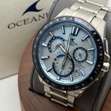 CASIO OCEANUS OCW-G1200-2AJF Mint Watch Box & Papers from Japan