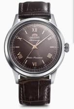 The extremely popular Orient Bambino 38 RN-BB0004Y model.