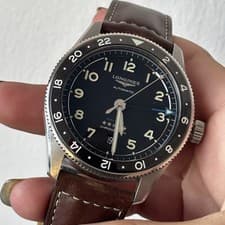 Longines Spirit Gray Dial 42mm  Men's Watch - Full set (strap)