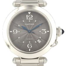 Authentic Cartier Pasha de Cartier WSPA0026 Stainless Steel Mechanical Autom...