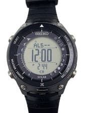 Seiko Solar Digital Watch BLK S833-00A0
