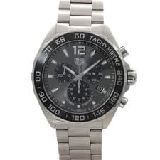 TAG Heuer Formula 1 Chronograph CAZ1011 Quartz Gray Black Dial Mens 90322126
