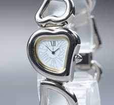 Yves Saint Laurent Heart YSL Silver 24mm 4520-H15556 Quartz Women's Watch