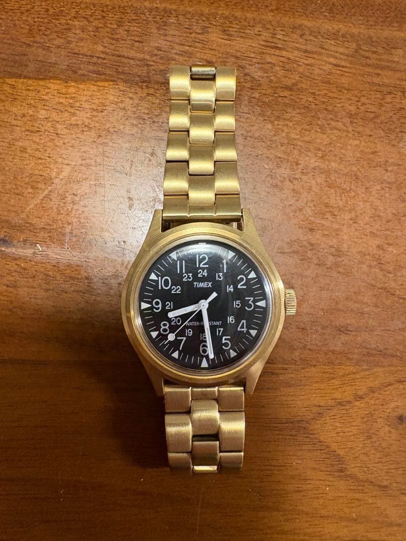 TIMEX BEAMS special order CAMPER Yellow Gold