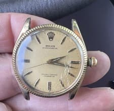 Rolex 25 Jewels – Oyster Perpetual 6567 – Vintage Men’s Watch – Not Working