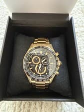 Citizen Men's PCAT Atomic Gold Chronograph 43mm Watch CB5912-50E