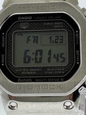 Casio G-Shock gmw b 5000 solar STAINLESS   BAND BENZEL DISPLAY CASE SAMPLE 69