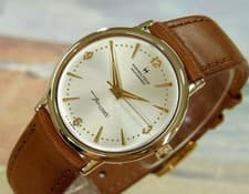 1970's Vintage HAMILTON THIN-O-MATIC , Stunning SILVER Dial, Serviced, WARRANTY