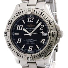 BREITLING Colt Automatic Steel Automatic Mens Watch A17350 Polished BF584527