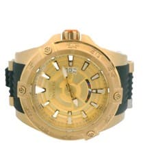 Invicta Star Wars C-3PO 26521 52mm Gold Dial Steel Rubber Ltd. 0226/1977 W/ Box