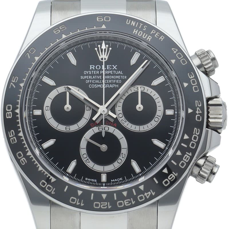 ROLEX Cosmograph Daytona Watch 126500LN Stainless Steel / ceramic mensWatch ...