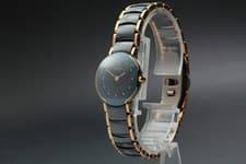 [Near MINT]  RADO Diastar 153.0352.3 Black Dial Quartz Watch From JAPAN