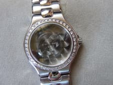 Longines Conquest Watch All Stainless Steel Diamond Bezel Case Bracelet L1.131.0