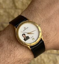 Universal Geneve Saddam Hussein Special Edition Watch Quartz 34mm 1980s Vintage