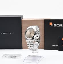[MINT w/Box] Hamilton Jazzmaster H424151 Silver Dial 42mm Automatic Men's Watch