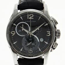 HAMILTON Hamilton Jazzmaster H326120 Chronograph Black Dial Quartz Men's Date