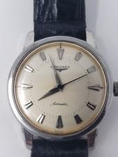 Longines All Guard 1958 Ref 6009-5 35mm Automatic Caliber 19AS Stainless Steel