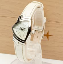 [Near MINT w/ PAPER] HAMILTON Ventura H242112 Shell Dial Quartz Women's Watch