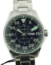 HAMILTON Khaki Aviation Pilot Automatic Blue Dial Men's Watch