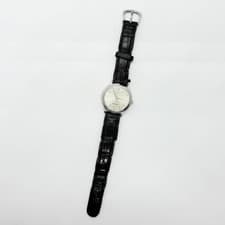 SEIKO Watch Grand Seiko 9581-7000 Silver Quartz Leather Men's Auth Rare