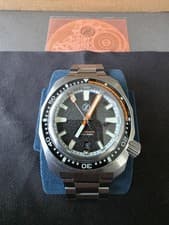 Zelos Hammerhead V3 Men's Automatic Watch 300M Titanium, Granite #62 Of 150