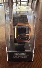 Casio Pac-Man Watch A100WEPC-1B Digital Reprint Design PacMan Collab NEW